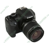 Фотоаппарат Canon "EOS 550D Kit" (18Мп, ЖК 3.0", SD/SDHC/SDXC), черный + объектив EF-S 18-55 IS 