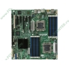 Серв. мат. плата 2xSocket1366 Intel "S5520SCR" (i5520, 12xDDR3, SATA II-RAID, 2xPCI-E x16, PCI-E x8, PCI-E x4, PCI32, SB, 2x1Гбит LAN, USB2.0, E-ATX) (ret)