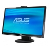 Монитор Asus TFT 24" VK246H glossy-black 16:9 FullHD (2ms GTG) 20000:1 300cd DVI HDMI M/M Webcam (90LM69101201241C-)