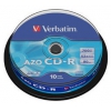 Диск CD-R Verbatim 700Mb 52x Cake Box (10шт) (43429) (мин.кол.5)