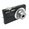 Nikon CoolPix S203 <Black> (10Mpx, 35-105mm, 3x, F3.1-5.9, JPG, 44Mb+0Mb SDHC, 2.5", USB2.0, AV, Li-Ion)
