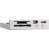 DATAFAB <IR3-USB2S> 3.5" INTERNAL  USB2.0  CF/MD/SM/MMC/SD/MS CARD READER/WRITER+1PORTUSB+1PORT1394