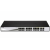 Коммутатор D-Link Switch DGS-1210-24 WebSmart коммутатор с 20 портами 10/100/1000Base-T + 4 комбо-портами 1000Base-T/Mini GBIC (SFP)