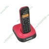 Радиотелефон Panasonic "KX-TG1401RUP", DECT, с опред.номера, черно-розовый 