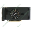 Видеокарта PCI-E 768МБ MSI "N460GTX-M2D768D5" (GeForce GTX 460, DDR5, 2xDVI, mini-HDMI) (ret)