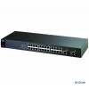 Коммутатор Zyxel ES-1124  24-портовый коммутатор Fast Ethernet с 2 портами Gigabit Ethernet совмещенными с SFP-слотами