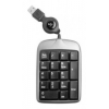Цифровой блок клавиатуры A4 TK-5 Silver-Black Retractable USB