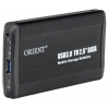 Мобил рек Orient 2553U3, USB 3.0 to 2.5" SATA, black, ret