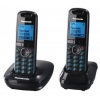 Р/Телефон Dect Panasonic KX-TG5512RUB (черный, 2 трубки)