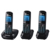 Р/Телефон Dect Panasonic KX-TG5513RUB (черный, 3 трубки)