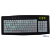 Клавиатура Gembird  KB-9635LU-R, USB, серебр.-черная, м/мед, подсветка