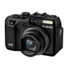 PhotoCamera Canon PowerShot G12 black 10Mpix Zoom5x 2.8" 720p SDXC MMC CCD 1x1.7 IS opt 1minF turLCD VF 2fr/s RAW 24fr/s HDMI NB-7L  (4342B002)
