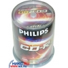 CD-R  PHILIPS            700MB 48X SP. уп.100 шт.  на шпинделе