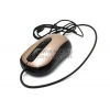 CBR Mouse <CM150 Brown> (RTL)  USB  3but+Roll,  уменьшенная