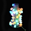 Новогодняя гирлянда "Разноцветный лёд" Orient NY5243GN, БП 220V, 50 ламп, 10 метров, 8 режимов свечения (29159)