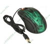 "Мышь" A4Tech "Laser Gaming Mouse X7 XL-750BK (Green Fire)" лазерн., 6кн.+скр., черно-зеленый, с рисунком (USB2.0) (ret)