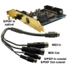 EGO-SYS <MI/ODI/O> ADD CARD для WAVETERMINAL 192 (COAXIAL IN/OUT,OPTICAL IN,16 CHANNELS MIDI IN/OUT)