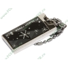 Накопитель USB flash 8ГБ Silicon Power "Touch 852" SP008GBUF2852V1K, черно-серебр. (USB2.0) 