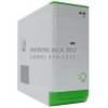 Miditower HKC 7033WG White-Green ATX 500W (24+4+6пин)