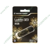 Накопитель USB flash 8ГБ Silicon Power "LuxMini 323" SP008GBUF2323V1K, черный (USB2.0) 