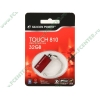 Накопитель USB flash 32ГБ Silicon Power "Touch 810" SP032GBUF2810V1R, красный (USB2.0) 