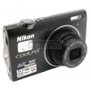 Nikon CoolPix S5100 <Black> (12.2Mpx, 28-140mm, 5x, F2.7-6.6, JPG, SDHC, 2.7",USB2.0, AV,Li-Ion)