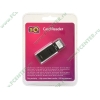 Устройство чтения карт памяти SDHC/MMC 3Q "CRS014-K", внешн., черно-серебр. (USB2.0) (ret)