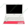 Мобильный ПК Acer "Aspire One Happy-2DQpp" LU.SE80D.013 (Atom N450-1.66ГГц, 1024МБ, 250ГБ, GMA3150, LAN, WiFi, WebCam, 10.1" WSVGA, W'7 S), розовый 