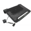 Cooler Master <R9-NBC-8PCK-GP> Black NotePal U3 Notebook Cooler (950-1800об/мин,USB  питание, Al)