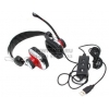 Наушники с микрофоном Defender HN-U109 (с регулятором громкости, USB, шнур 2.6м) <63109>