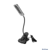 Лампочка на прищепке с гибкой ножкой ORIENT L-3015, USB, 7 светодиодов, выключатель