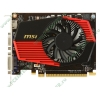 Видеокарта PCI-E 1024МБ MSI "N430GT-MD1GD3/OC" (GeForce GT 430, DDR3, D-Sub, DVI, HDMI) (ret)