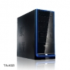 Корпус Asus TA K53, ATX 450/500W (ном./макс.), Black/Blue, 2*USB 2.0 /Audio/Fan 8см