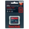 Карта памяти Compact Flash 4Gb SanDisk Ultra (SDCFH-004G-U46)