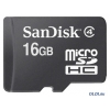 Карта памяти MicroSDHC 16Gb SanDisk Class4 (SDSDQM-016G-B35)