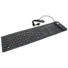 Клавиатура AgeStar <AS-HSK810FA-Black> <USB&PS/2> 109КЛ, гибкая