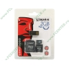 Карта памяти 2ГБ Kingston "MBLYG2/2GB" Micro SecureDigital Card + 2 адаптера + адаптер USB 