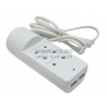 Сетевой фильтр SVEN Bonus White <1.5м> (3 розетки + 2 USB)