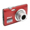 Nikon CoolPix S2500 <Red>(12.0Mpx, 27-108mm, 4x, F3.2-5.9, JPG, SDXC, 2.7", USB2.0, AV, Li-Ion)