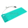 Клавиатура AgeStar <AS-HSK810FB-Green> <USB&PS/2>  109КЛ, гибкая