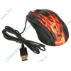 "Мышь" A4Tech "Laser Gaming Mouse X7 XL-750BK (Fiery Red)" лазерн., 6кн.+скр., черно-красный, с рисунком (USB2.0) (ret)