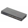 Коммутатор NETGEAR  JGS524E-100PES  24-port 10/100/1000 Mbps switch ProSafe Plus with internal power supply and Green features, managed via GUI