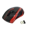 OKLICK Wireless Optical Mouse <620LW> <Black&Red> (RTL)  USB 5btn+Roll <911690>