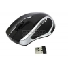OKLICK Wireless Optical Mouse <408MW> <Black&Silver> (RTL)  USB5btn+Roll <911720>