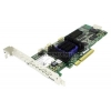 Microsemi/Adaptec RAID 6405 ASR-6405 Single PCI-Ex8, 4-port SAS/SATA 6Gb/s  RAID  0/1/1E/10/5/5EE/6/50/60,Cache  512