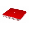 Оптич. накопитель ext. DVD±RW LG GP40NR10 Red <Slim, USB 2.0, Retail>
