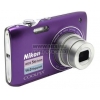 Nikon CoolPix S3100 <Purple> (14.0Mpx, 26-130mm, 5x, F3.2-6.5, JPG, SDXC, 2.7", USB2.0, AV, Li-Ion)