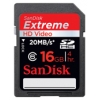 Карта памяти SDHC 16Gb SanDisk Extreme HD Video (SDSDX-016G-X46)