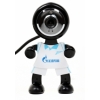 Камера интернет CANYON CNR-WCAM113 (1.3Мпикс, 1/6", CMOS, USB 2.0) Черный/Белый, (R4CNRWCAM113ZNTW)