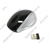 OKLICK Wireless Optical Mouse <412SW> <Black&Silver> (RTL) USB3btn+Roll, уменьшенная <88920>
